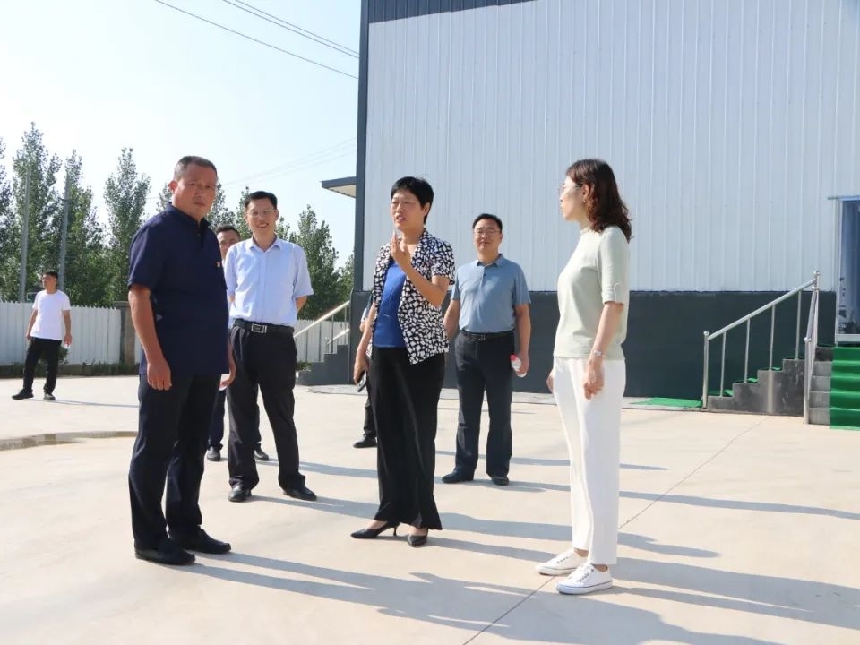 汶上縣委副書(shū)記李小雪到金秋農(nóng)牧公司調(diào)研汶上蘆花雞全產(chǎn)業(yè)鏈標(biāo)準(zhǔn)化生產(chǎn)基地項(xiàng)目
