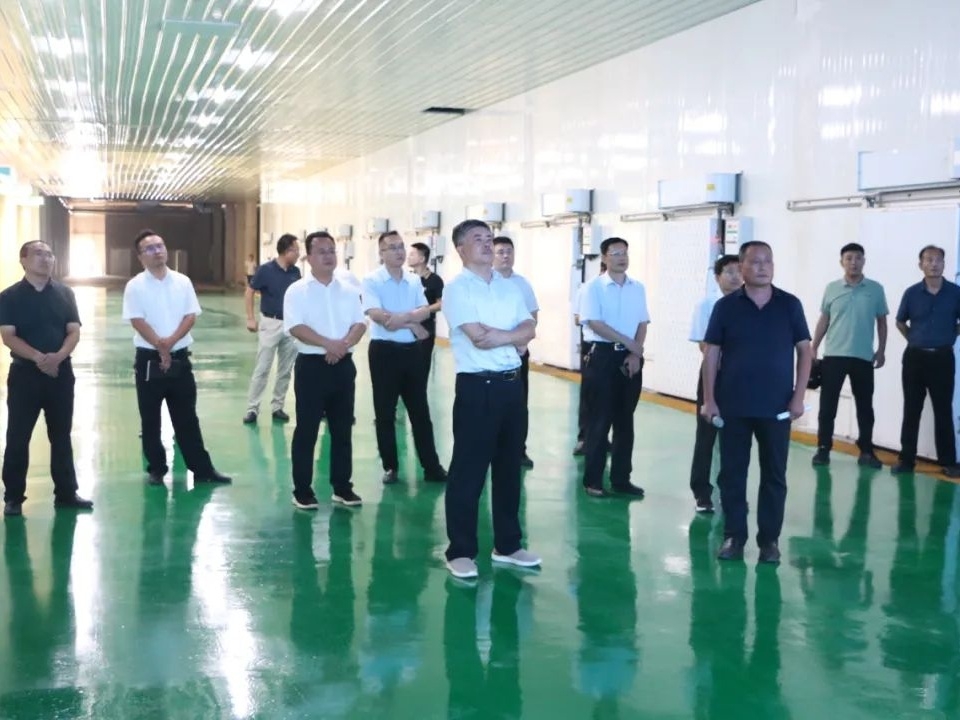 汶上縣委常委、副縣長(zhǎng)張沉靜到金秋農(nóng)牧公司調(diào)研食品工業(yè)園項(xiàng)目建設(shè)工作